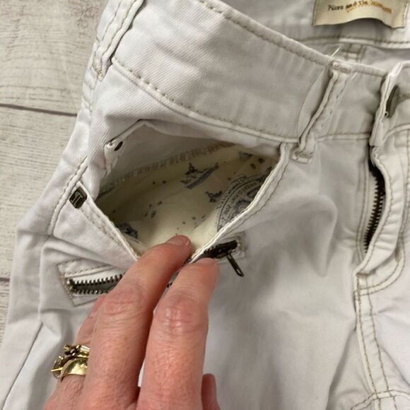 Pilcro and the letterpress Anthropologie women 26 crop low rise jeans - Picture 5 of 11